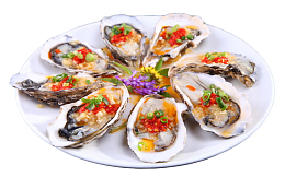 潮汕特色宵夜烤生蚝