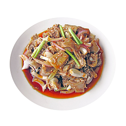 产品实物农家菜麻辣鸡块