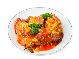 泰国特色美食咖喱蟹