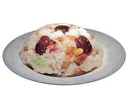 美味小吃八宝饭