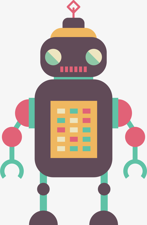 卡通未来科幻免抠png装饰图案