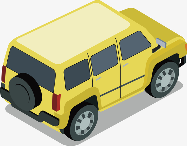 矢量越野车免抠素材