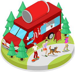 旅游景区免抠素材