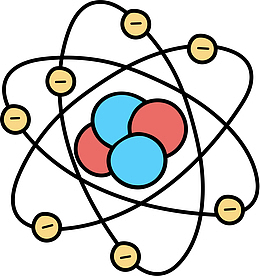 矢量原子模型图案