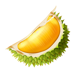 卡通榴莲植物设计