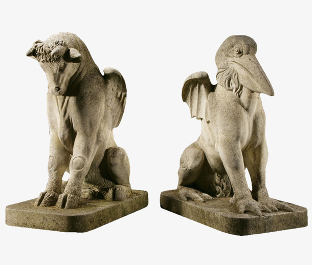 古物欧美雕塑素材免抠图案