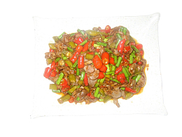 爆炒美味酸辣鸡杂