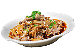酸辣鸡杂爆炒脆笋