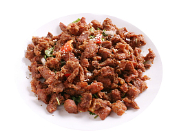 芝麻孜然辣椒羊肉