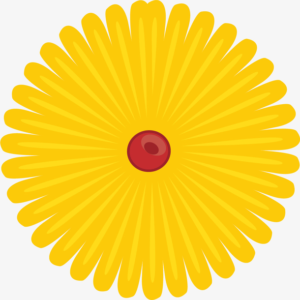 关键词 : 黄色,卡通金盏花,矢量金盏花,花卉,花朵,圆形,美丽的金盏花