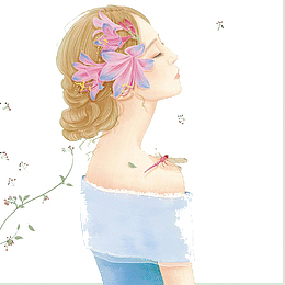 蜻蜓和女孩
