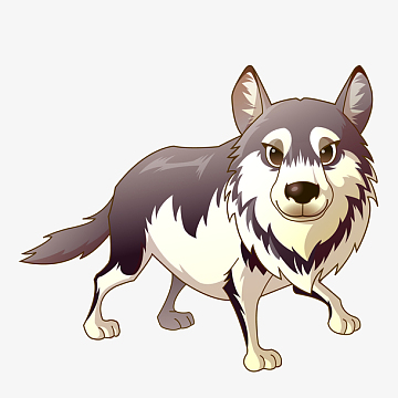 狼矢量图素材_狼矢量图图片元素-觅元素