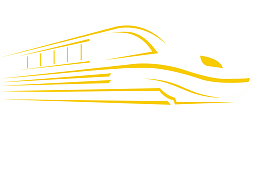 矢量穿梭的高铁LOGO