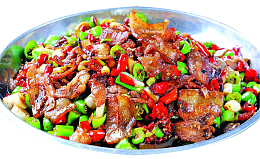 喷香辣椒炒菜青椒炒肉