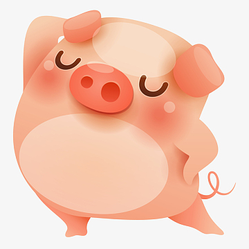 猪猪图案素材_猪猪图案图片元素-觅元素