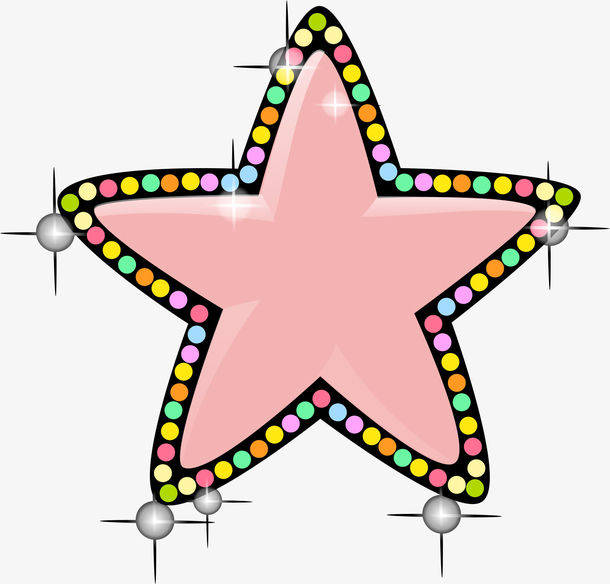 立体星星素材免费下载_觅元素