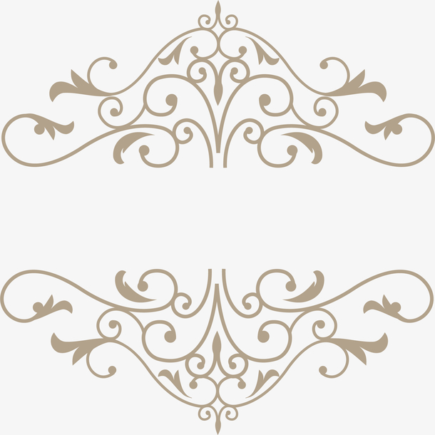 欧式花纹装饰图案