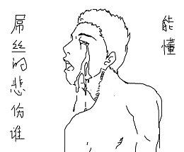 流泪裸背猥琐大叔