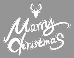 Merry Christmas个性化字体