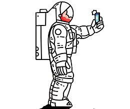 宇航员素描