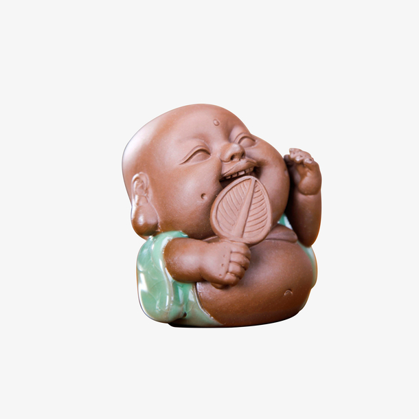 笑口常开的q版弥勒佛