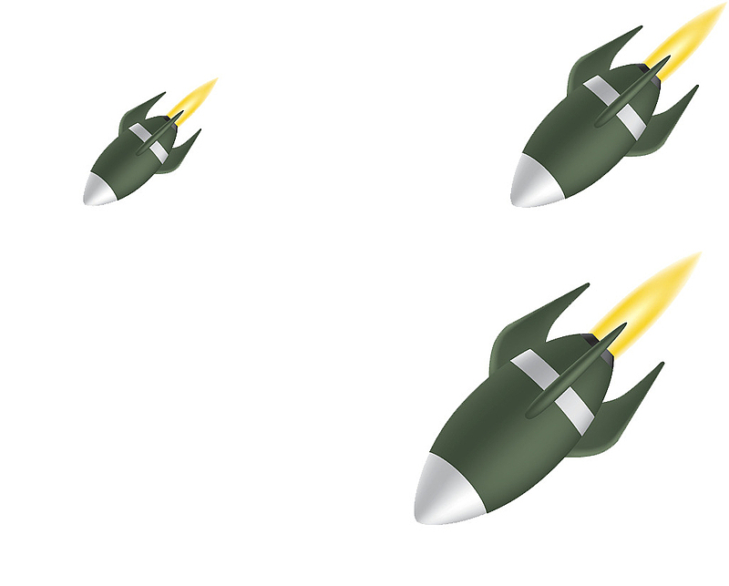 部队PPT元素导弹插图