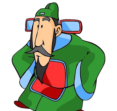 卡通大臣人物插图元素