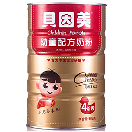 贝因美幼童配方奶粉4段
