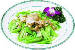 芥蓝炒肉设计