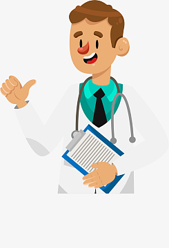 卡通医务工作人员矢量素材