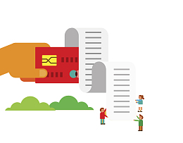 刷银行卡支付出清单