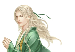 青衣男子