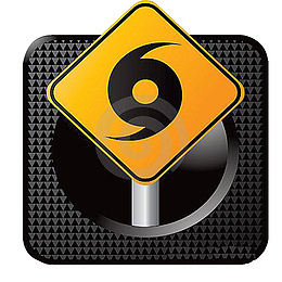 预警台风来了标示警示下载