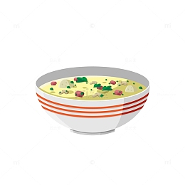 卡通蔬菜粥PNG下载