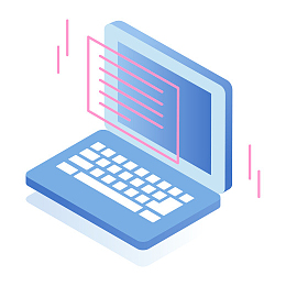 一台立体化的笔记本