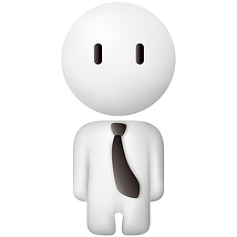 卡通手绘3D立体小人