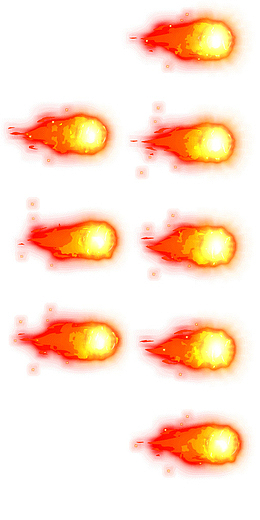 燃烧的火球特效