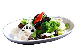 白藕健康美味清炒时蔬