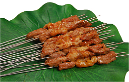 新疆羊肉串实物图