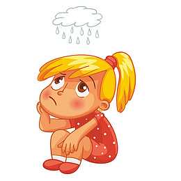 郁闷发呆PNG下载