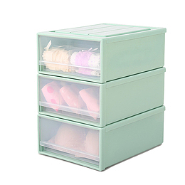 绿色收纳盒自设计素材