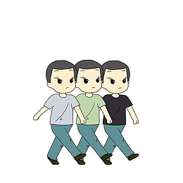 军姿正步走联系