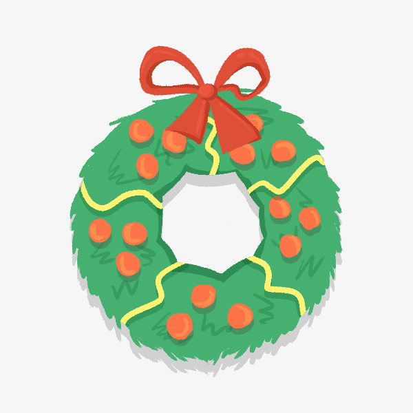 卡通手绘圣诞节装饰免抠素材免费下载_觅元素51yuansu.com