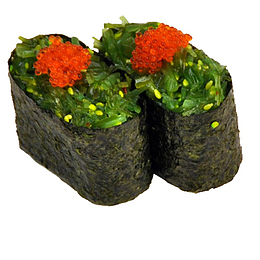 餐厅里的美食蔬菜寿司