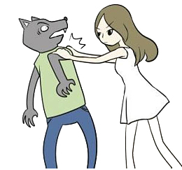 被揍色狼猥琐大叔