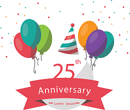彩色气球25周年纪念