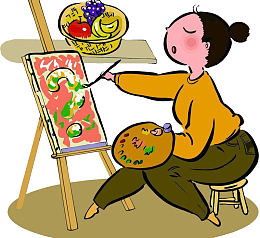 画师绘画