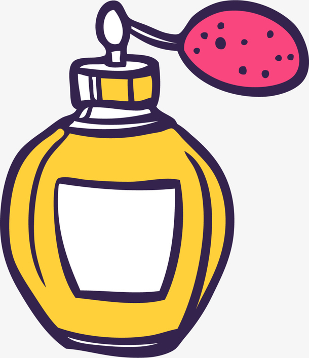 女性商品手绘香水