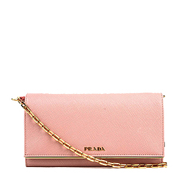 PRADA/普拉达女士粉色真皮