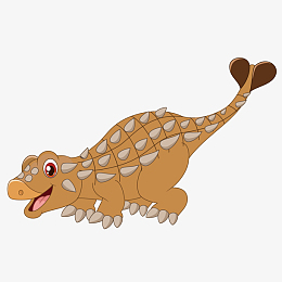 可爱卡通穿山甲